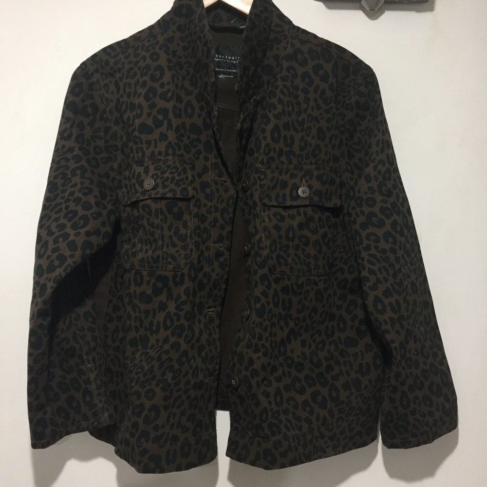 SANCTUARY CRAFTED & TAILORED PRINTED JACKETS SIZE L